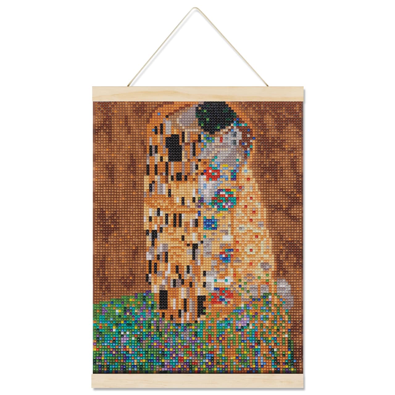 The Kiss with Frame Diamond Art Kit by Make Market®
